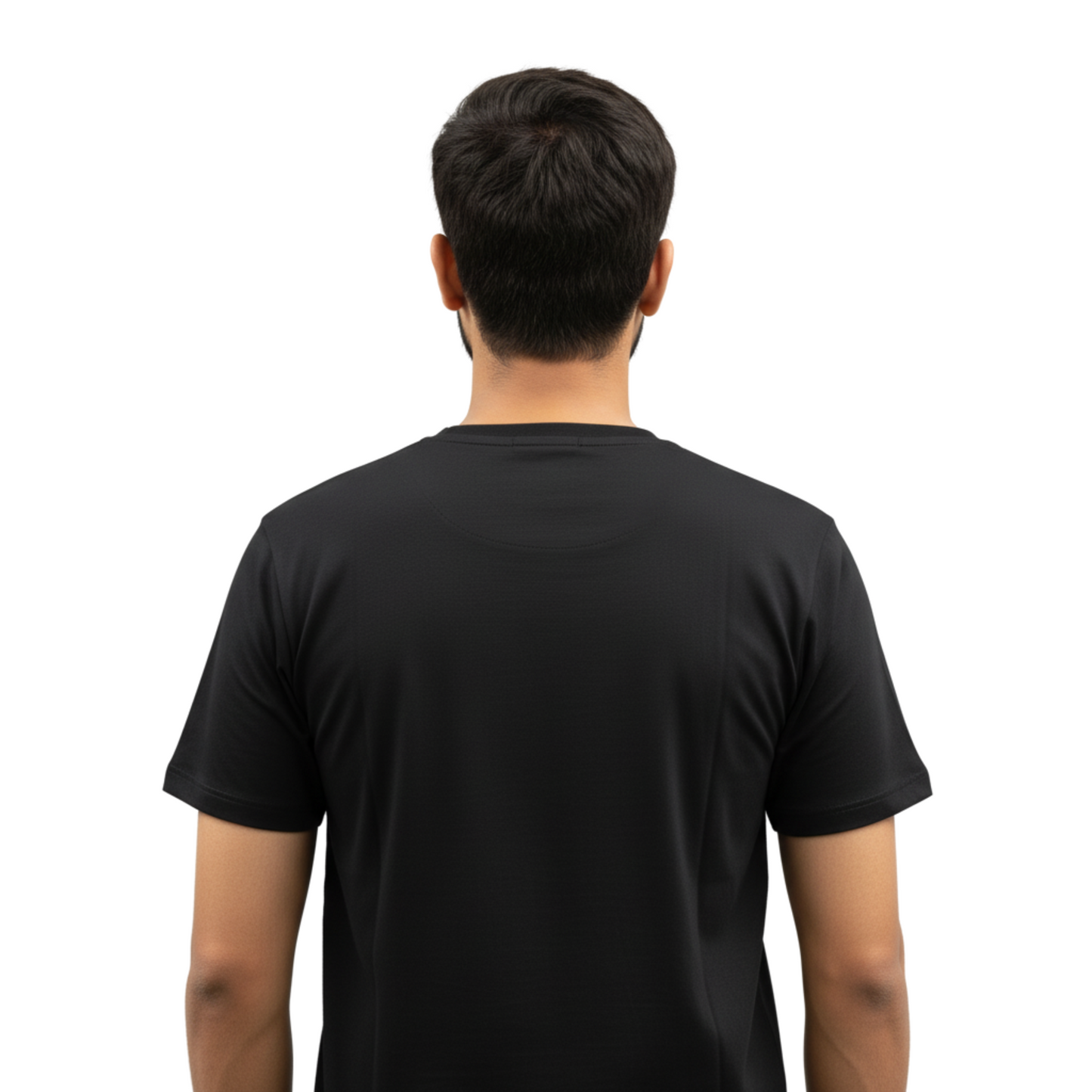 Premium cotton jersey Round Neck, Crew Neck Men’s Essential Black T-Shirt