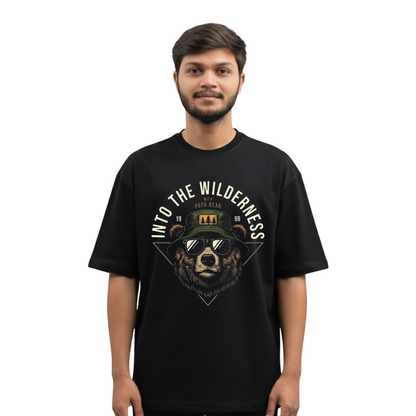 The 'Papa Bear' Wilderness Tee | Cool Dad Outdoor Adventure T-Shirt